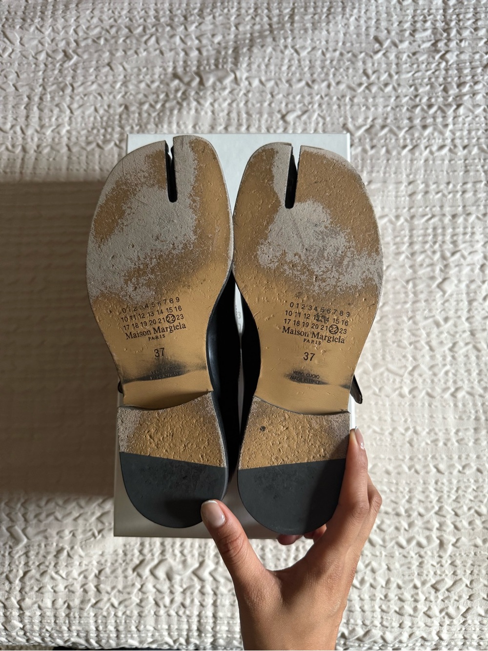 Maison Martin Margiela Black Tabi Mary Jane Flats - Picture 3 of 9
